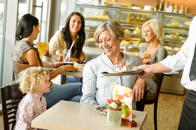 Cafes with baby changing