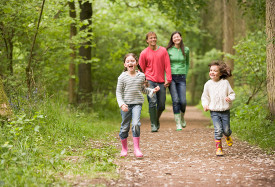 Family walks & cycles in Surrey